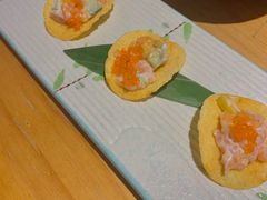 三文鱼手卷-和创柚子·会席日本料理(新区淮海街店)