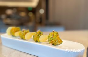Quinoa Emerald Shrimp Balls