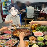 夏天来时代天街一定要冲这家火锅！鲜拌牛肉+冰镇水果捞