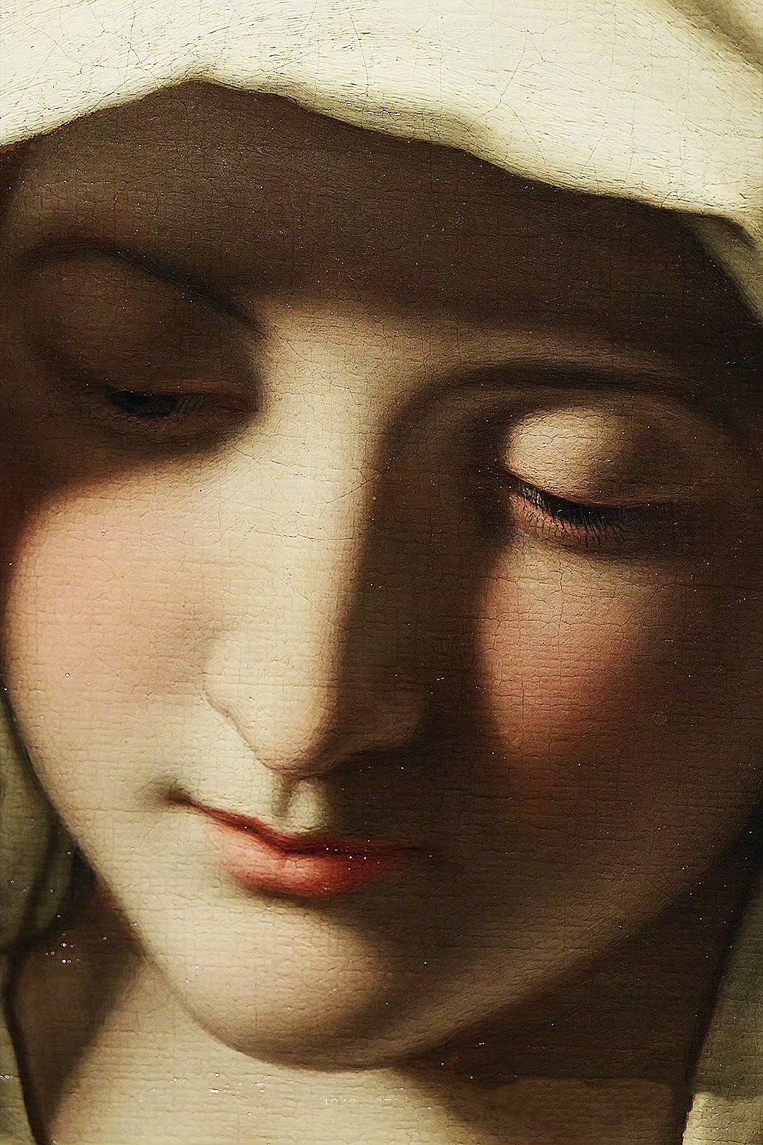安静却美得惊心动魄～最美圣母画像