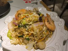 目鱼炒米面-十面欢腾·海鲜面·台式Bistro(长乐路店)