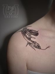 -幸运7纹身刺青Lucky7tattoo