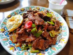 -歹歹的加个面过油肉拌面