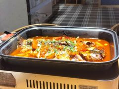 -坂上烧铁板鮰鱼(和谐广场店)