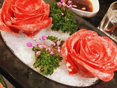 玫瑰雪花牛舌-捞王锅物料理(凯旋路店)