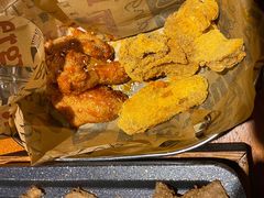 芝士味炸鸡-春熙台韩国料理·章鱼肥牛(西丽店)