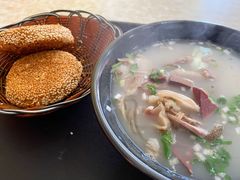 全羊汤套餐-万红路羊汤烧饼店(将台路店)
