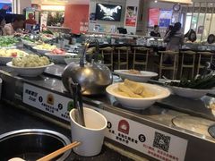 自助取餐区-咕叽咕叽自助烤肉小火锅(西城广场购物中心店)