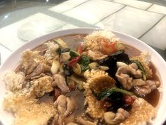 锅巴肉片-芙蓉凰花园酒楼