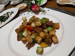 炒牛肉粒-福昌源食苑