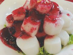 蓝莓山药-大眼锅贴水饺(河东店)