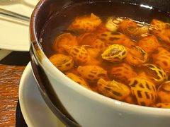 古越陈酿煮花螺-杭州西子湖四季酒店·金沙厅