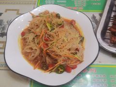 凉拌三丝-尕胡才炕锅烤羊肉馆(八一路店)