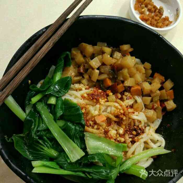 他家的干锅面很好吃!就是有点小贵!