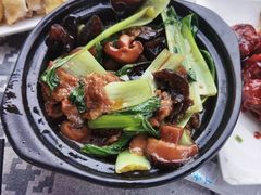 香菇青菜面筋煲-老地方369农家菜