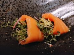 三文鱼刺身羽衣甘蓝-渡鲑亭(东二环泰禾广场店)
