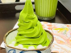 超浓郁抹茶冰沙-羽至金时(柏威年店)
