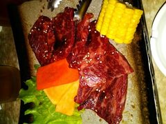 很嫩的牛肉-炼火烤肉店