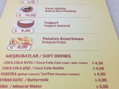 菜单-Tarihi Sultanahmet Köftecisi Selim Usta