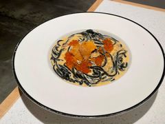 海胆三文鱼籽竹炭乌冬-PEKO PEKO(海之恋商场店)