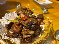 椒盐鸭架-明丰小渔馆(明月路店)