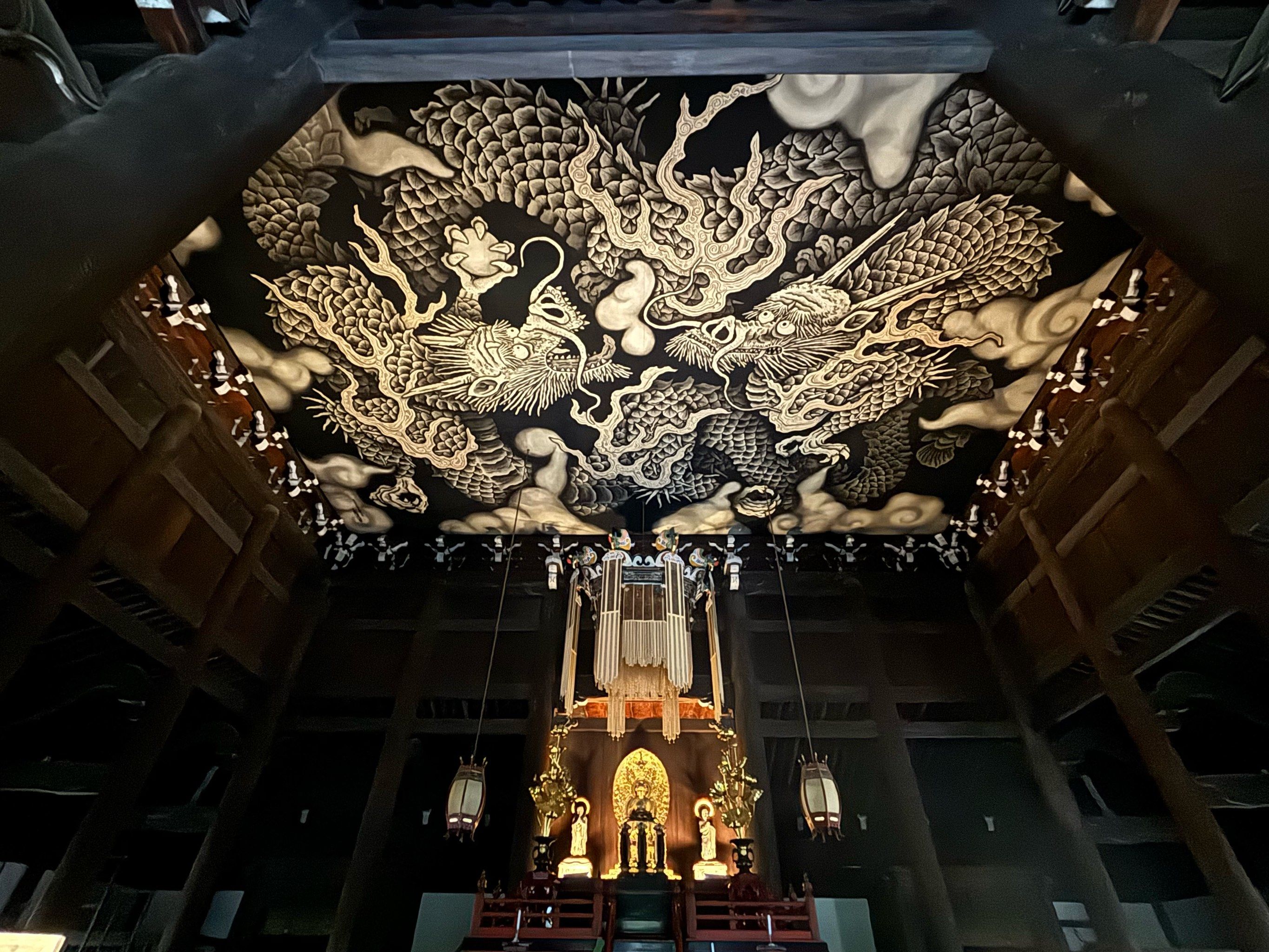 京都建仁寺 双龙画