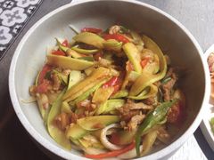 西葫芦炒肉拌-日上三甘(三里屯店)
