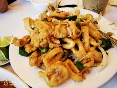 椒盐鲜鱿-新港海鮮