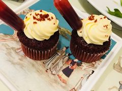 红丝绒cupcake-威克特披萨汉堡