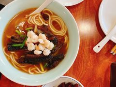 虾爆鳝面-奎元馆.百年奎元.非遗传承(西湖边的解放路店)