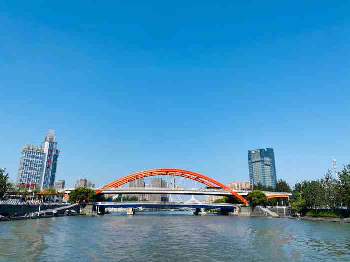 海河游船(大悲院码头)-"大悲院码头是天津海河夜景游售票上船的三个.