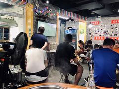 大堂-老红桥炸灌肠牛肚锅烧烤(定福庄店)