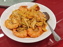 大虾烧白菜-良友·地标海鲜青岛菜(五四广场店)