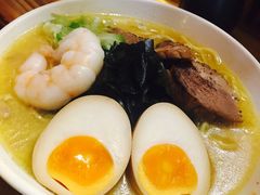 鲜虾海菜味增拉面-老龙亭拉面店