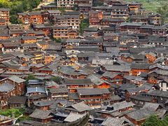 -西江千户苗寨-百年吊脚楼