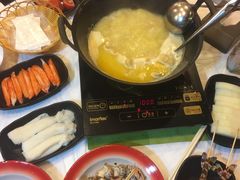 -鲜入围煮花胶鸡海鲜火锅