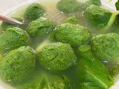 翡翠圆子汤-柏合黄记豆腐皮饭店
