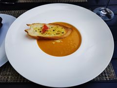 香浓奶油南瓜汤-喜洲吧·江畔老船厂·庭院餐厅(喜临院店)