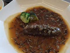 鲍汁野米扣辽参-世博源公馆·本帮融合菜·主题包厢·江景餐厅