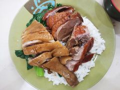 油鸡腿饭-大聪烧鹅快餐店(梅林店)