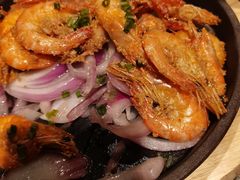 金蒜铁板烤大虾-南京大牌档(香港广场店)