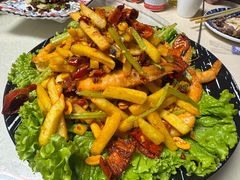 香辣薯条虾-Xabnam_夏葡纳·新疆餐厅(日坛上街店)