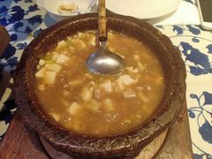 石锅鸡汤豆腐-绿茶餐厅(王府井永宁门店)