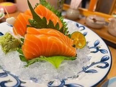 三文鱼刺身-隐泉京望日式料理(太和广场店)