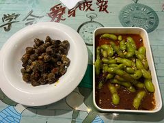 凉拌毛豆-美膳居川菜馆油焖大虾烧烤(卓刀泉店)
