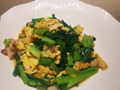 小白菜鱿鱼炒鸡蛋-有喜胶东小馆(太申祥和店)