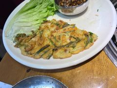 老炉家特制海鲜饼-老炉家木炭烤肉(长江国际店)