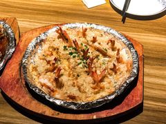 铁板蒜蓉基围虾-九头鹰家宴(岳家嘴店)