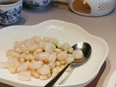 鸡头米炒虾仁-漢舍中国菜馆(889广场店)