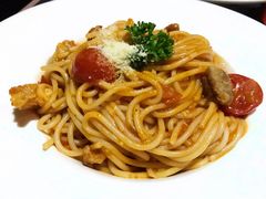 番茄鸡扒意面-红墙餐吧(大学城南亭店)